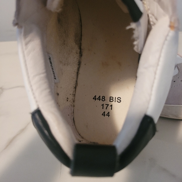 Golden Goose Mid Star Ice Nabuk Black Star Leather Suede Grunge Sneakers Mens 11 - Picture 14 of 16